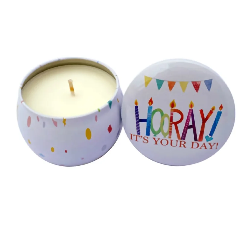 4.4oz Birthday Tin Candle