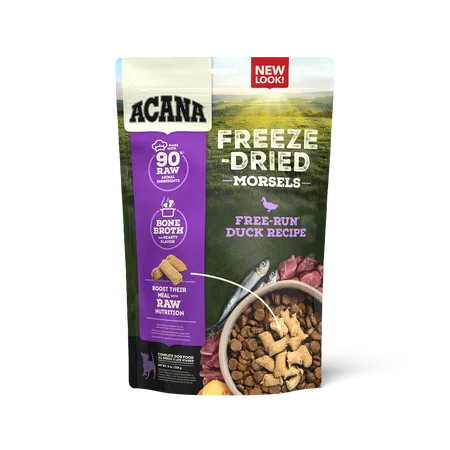 ACANA Freeze Dried Free-Run Duck Recipe Dog Food & Topper