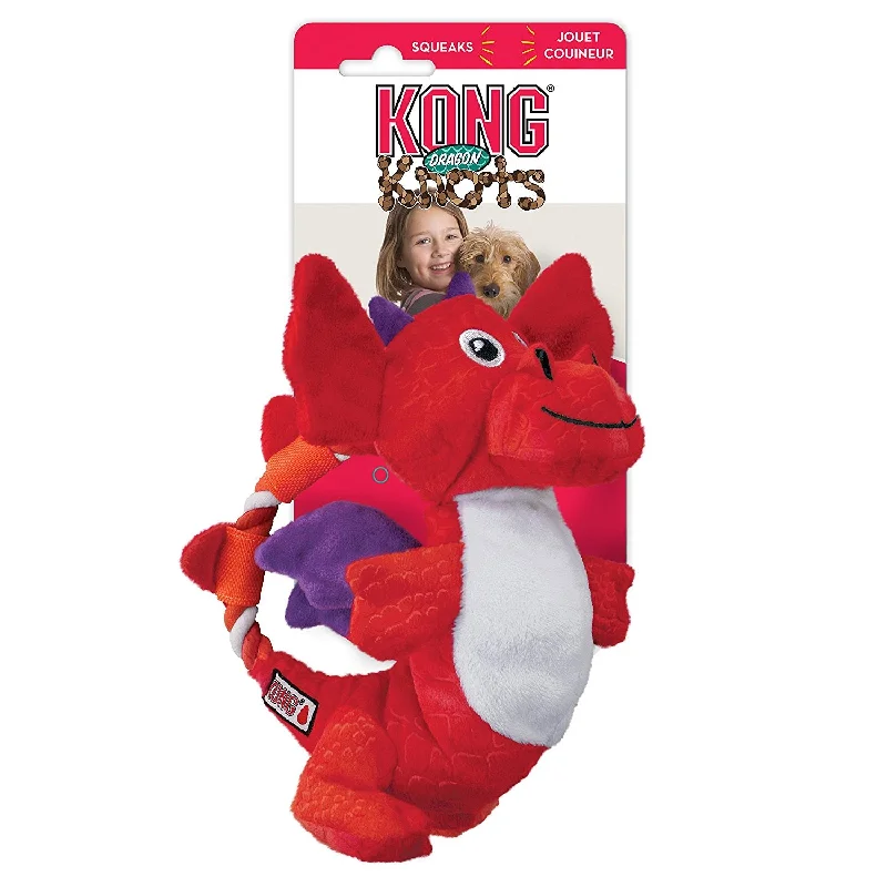 KONG Dragon Knots, Dog Toy, Medium/Large