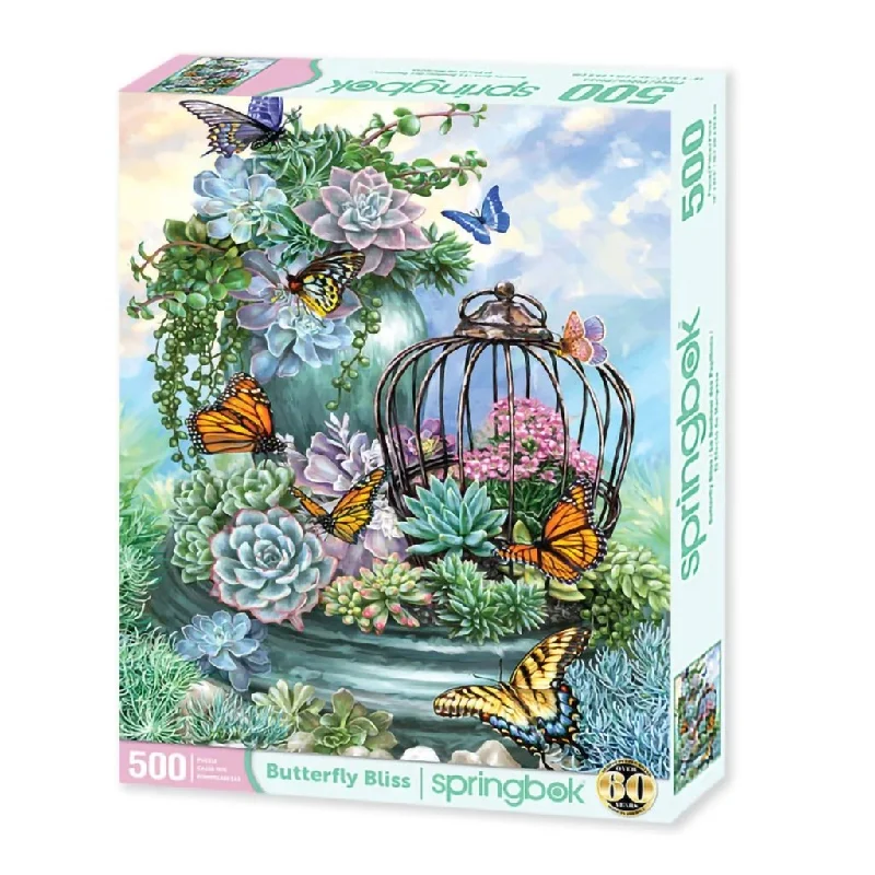 Springbok : Butterfly Bliss 500 Piece Jigsaw Puzzle