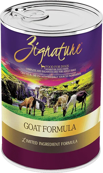 Zignature Limited Ingredient Goat Recipe Wet Dog Food