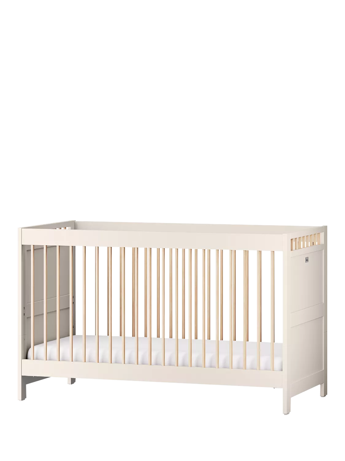 Silver Cross Seville Cot Bed, Cashmere/Oak