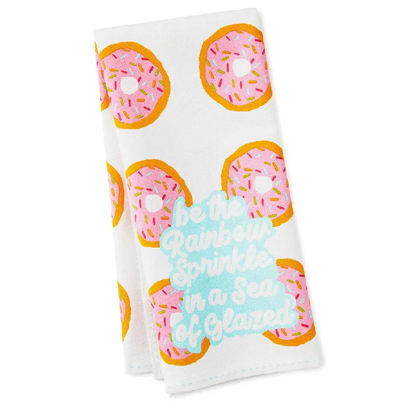 Hallmark : Be the Rainbow Sprinkle Donut Tea Towel