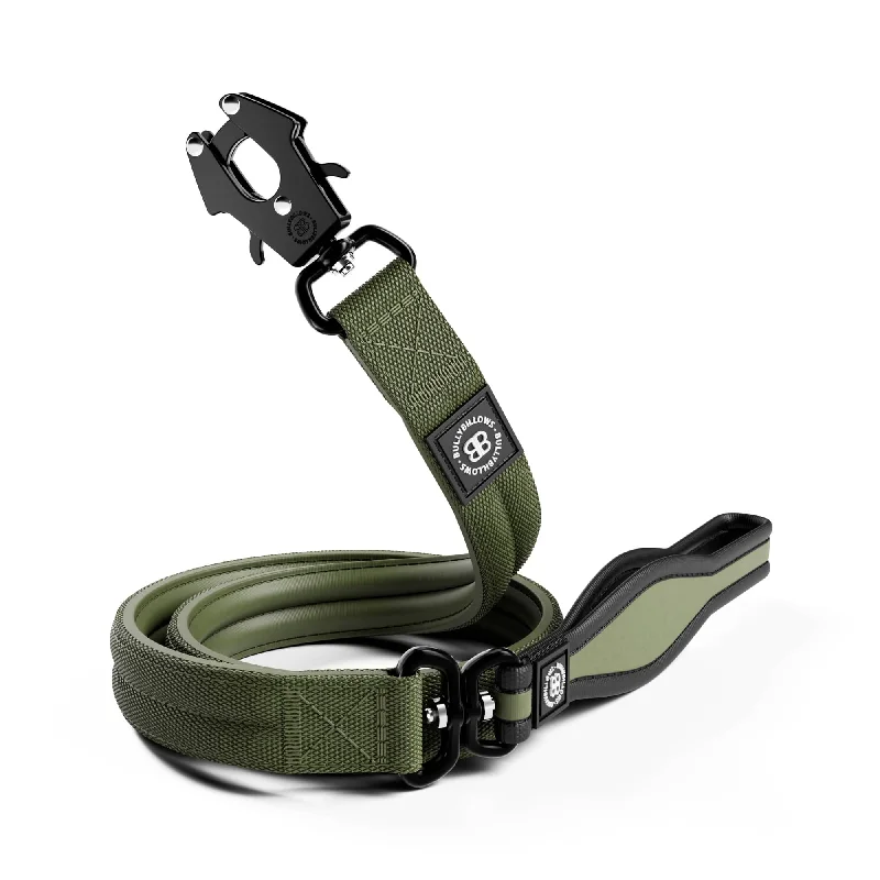 1.2m Mini Combat Lead | Secure Clasp - Khaki