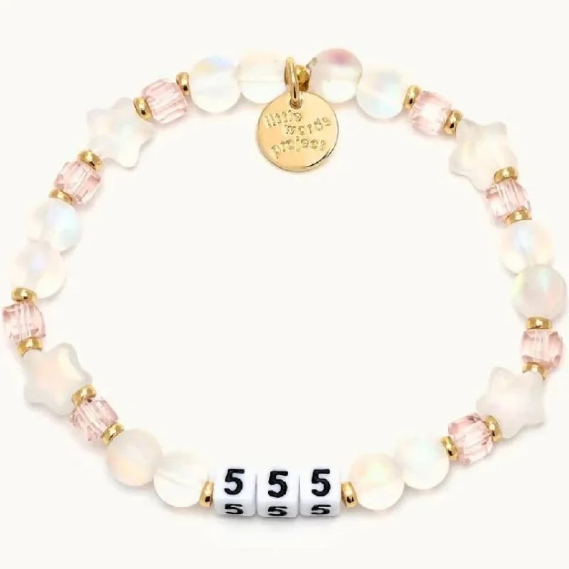 Little Words Project : 555 - Angel Numbers Bracelet - S/M