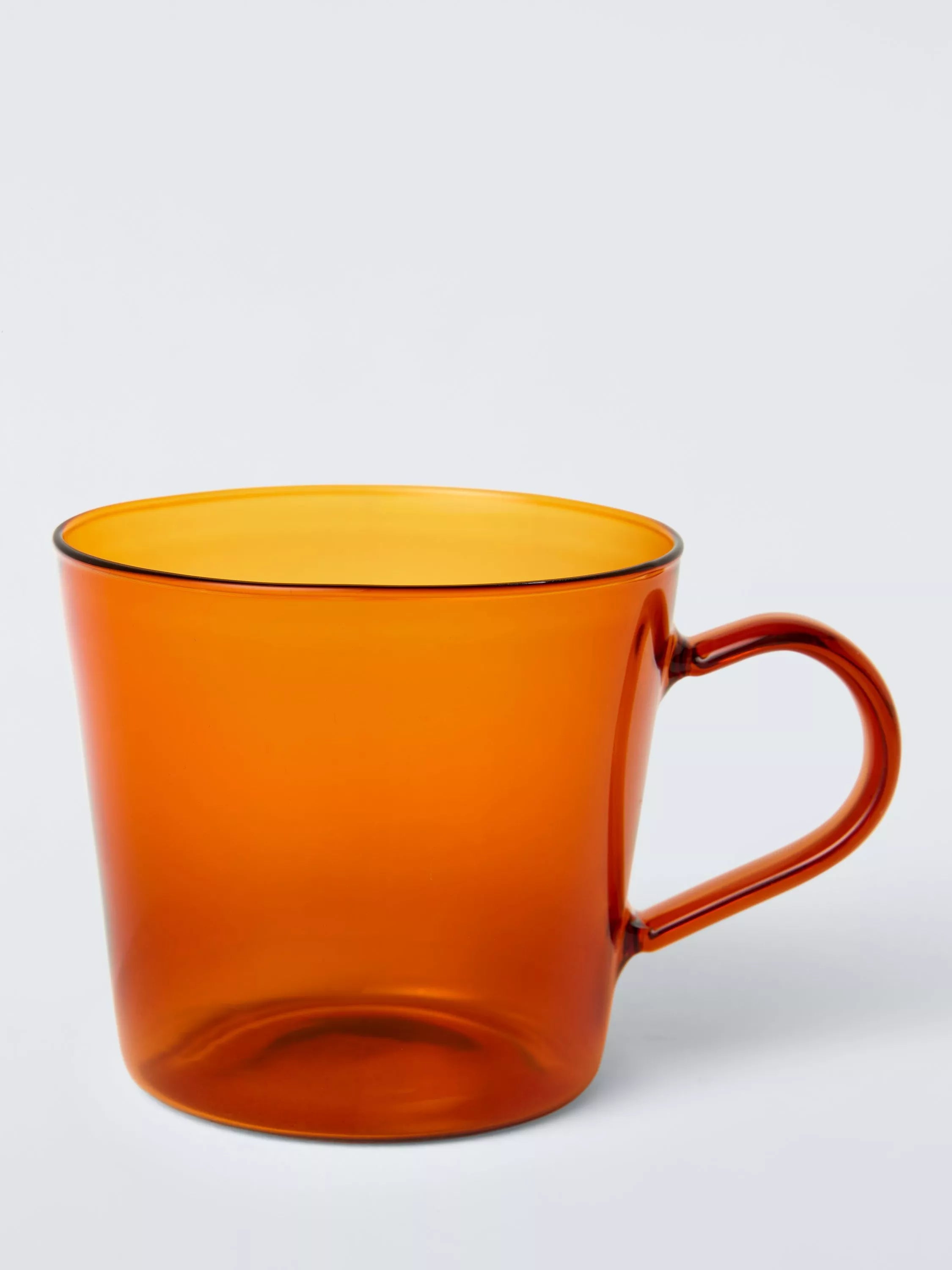 John Lewis Colour Glass Mug, 300ml, Green