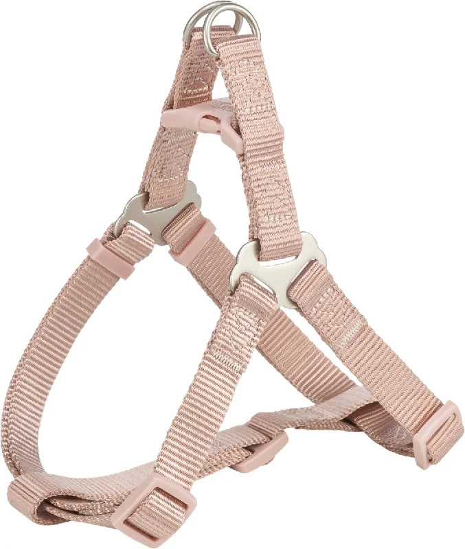 Premium One Touch harness, XS–S: 30–40 cm/10 mm, blush