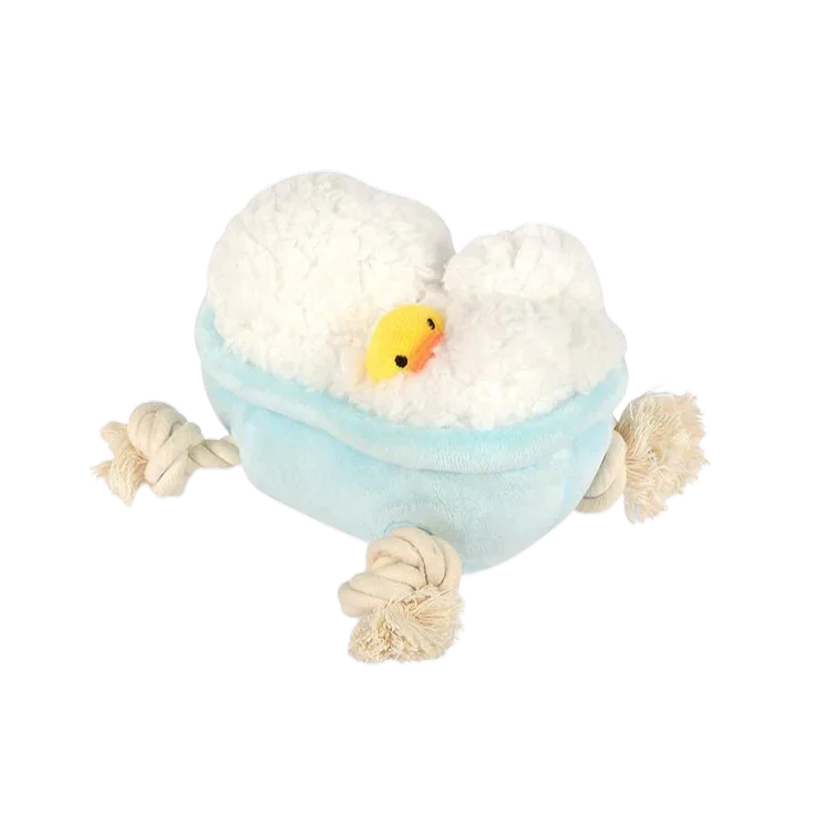 Dog Plush Toy - Splish Splash - Rub-a-Dub Tub