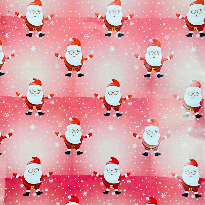 Beautiful Christmas Theme printed Gift Wrap- Set of 10