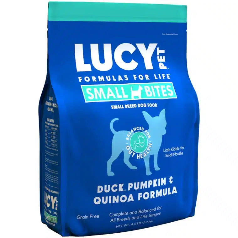 Lucy Pet Foods™ Grain-free Duck, Pumpkin & Quinoa Small Bites Dog Food