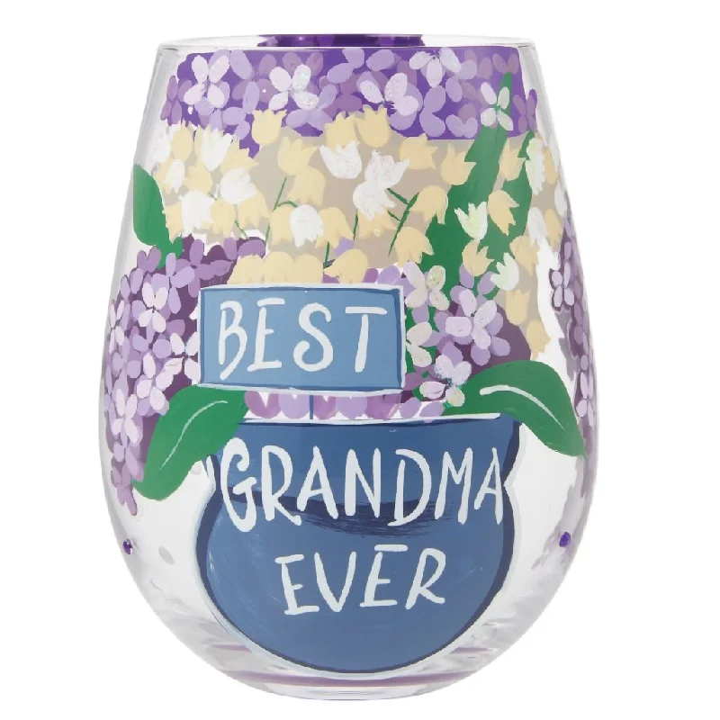 Lolita : Best Grandma Stemless Wine