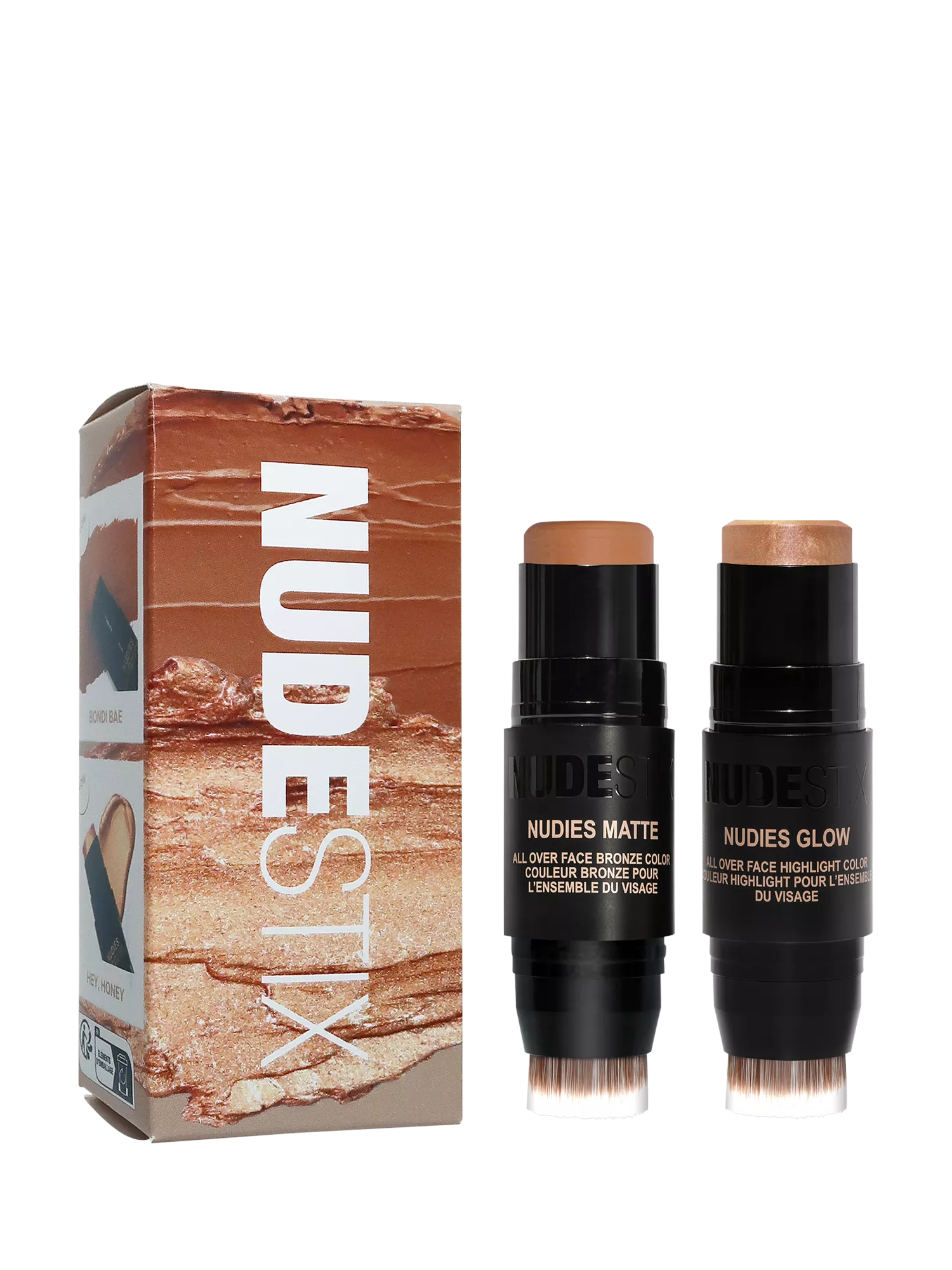 Nudestix Nudies Bronze & Glow Duo Makeup Gift Set