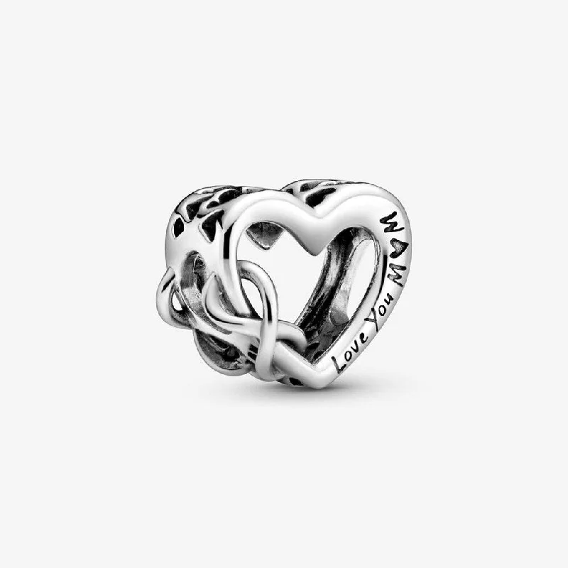 PANDORA : Love You Mum Infinity Heart Charm