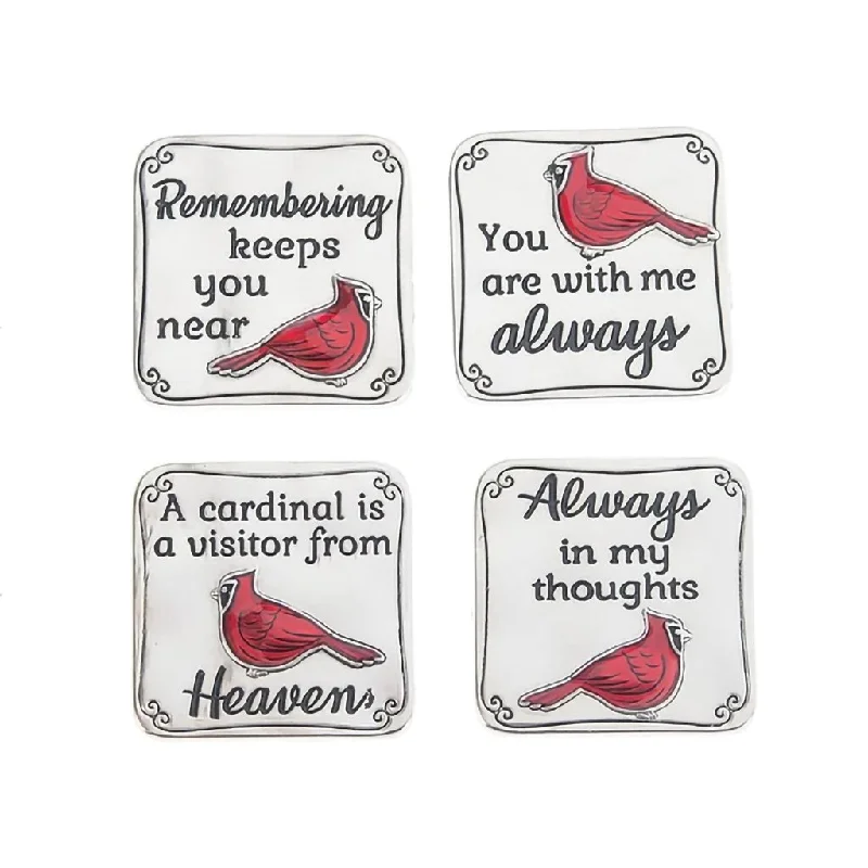 Ganz : A Cardinal is a Visitor from Heaven Charm - Assorted 1 at random. Style can not be chosen