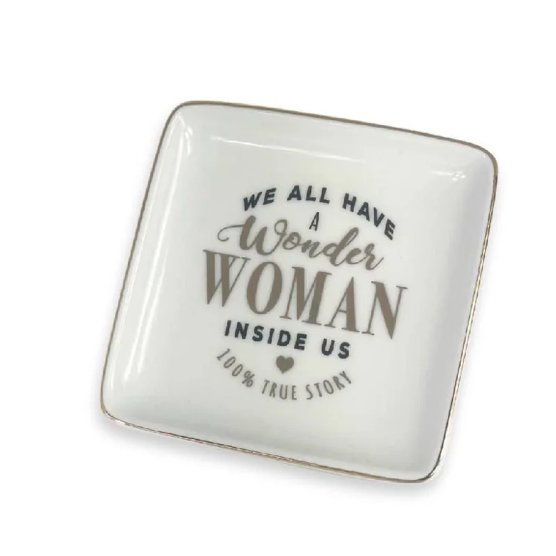 H & H Gifts : Trinket Dish - Wonder Woman