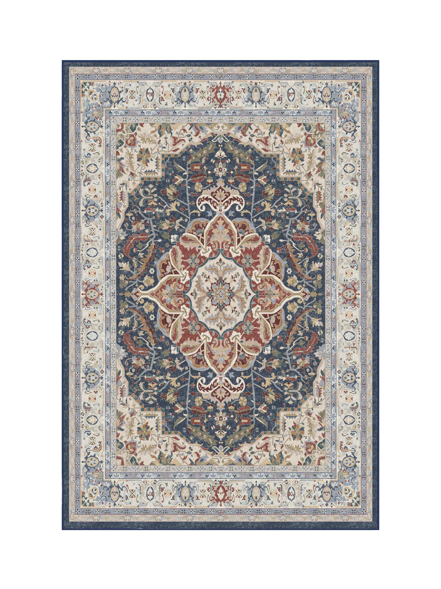 Ruggable Malileh Heriz Medallion Rug