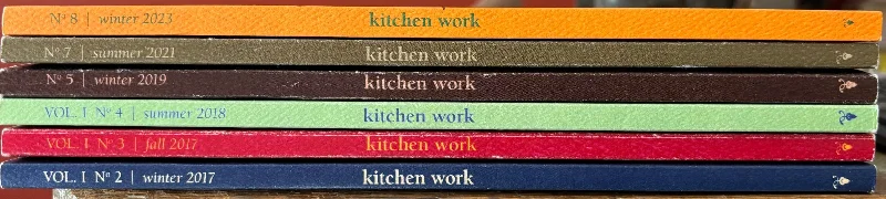 (*NEW ARRIVAL*) Kitchen Work. 6 early issues