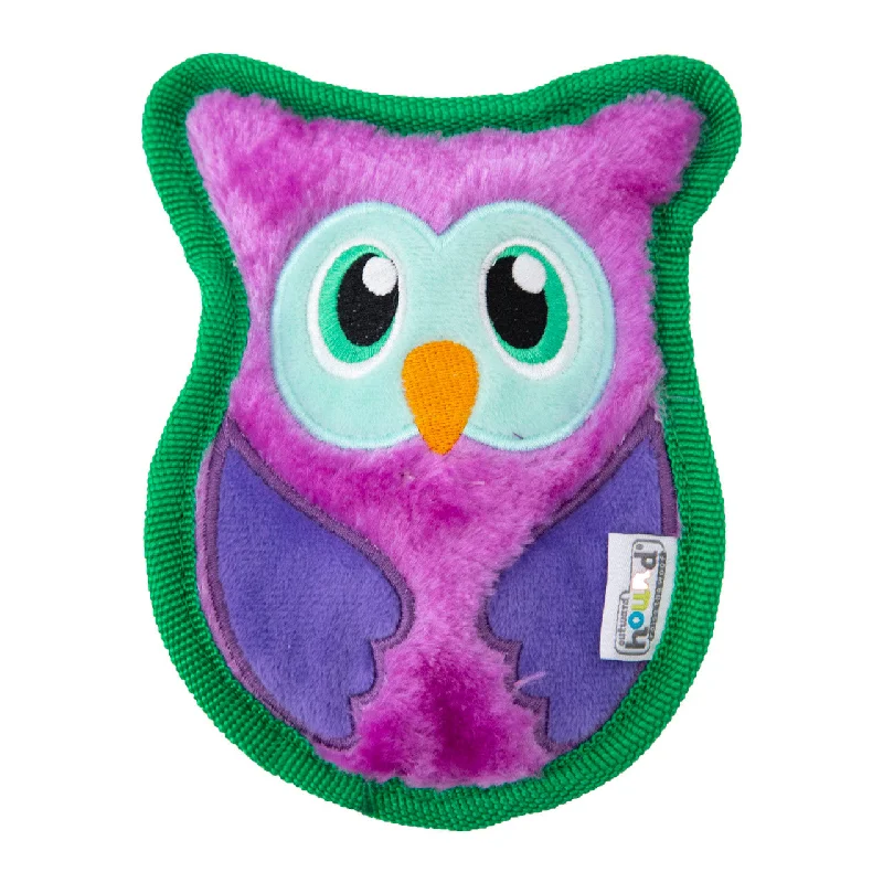 Outward Hound Invincible Mini Owl Plush Dog Toy