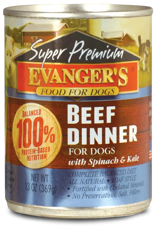 Evangers Super Premium Beef Dinner Canned Dog Food