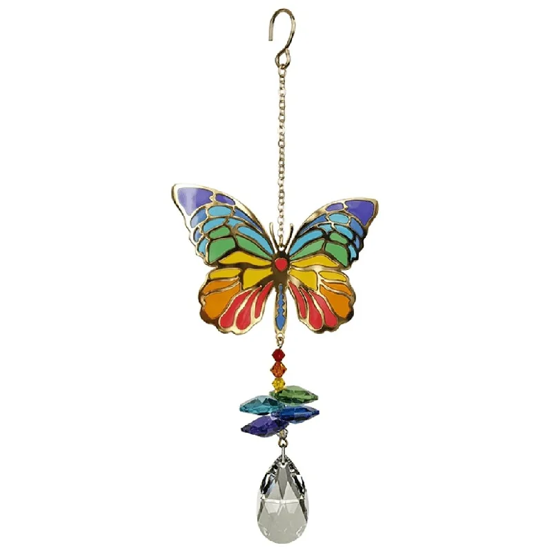 Woodstock Chimes : Crystal Wonders - Butterfly