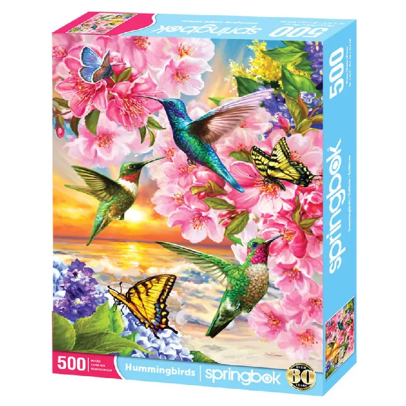 Springbok : Hummingbirds 500 Piece Jigsaw Puzzle