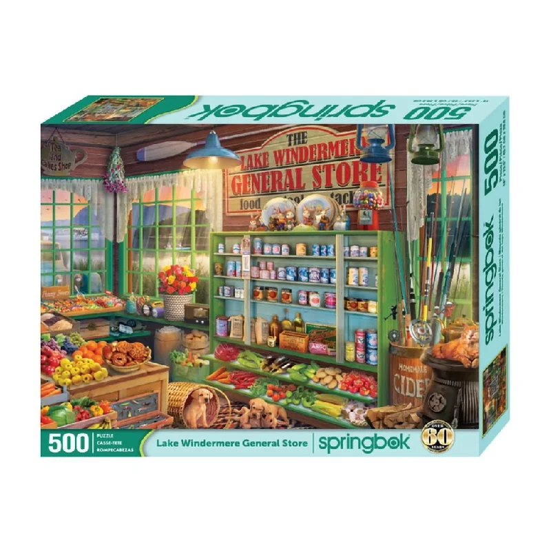 Springbok : Lake Windermere General Store 500 Piece Jigsaw Puzzle