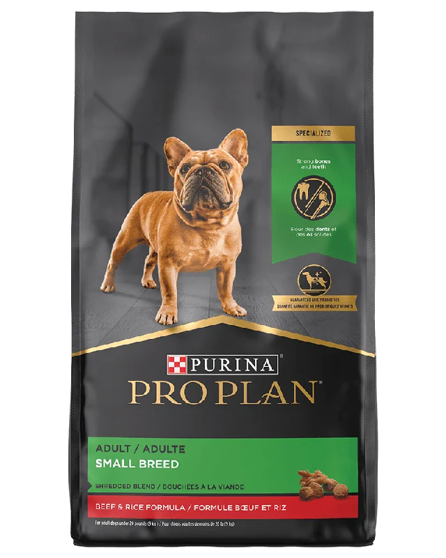 Purina Pro Plan Pro Plan Small Breed Shredded Blend Beef & Rice Dry Dog Food