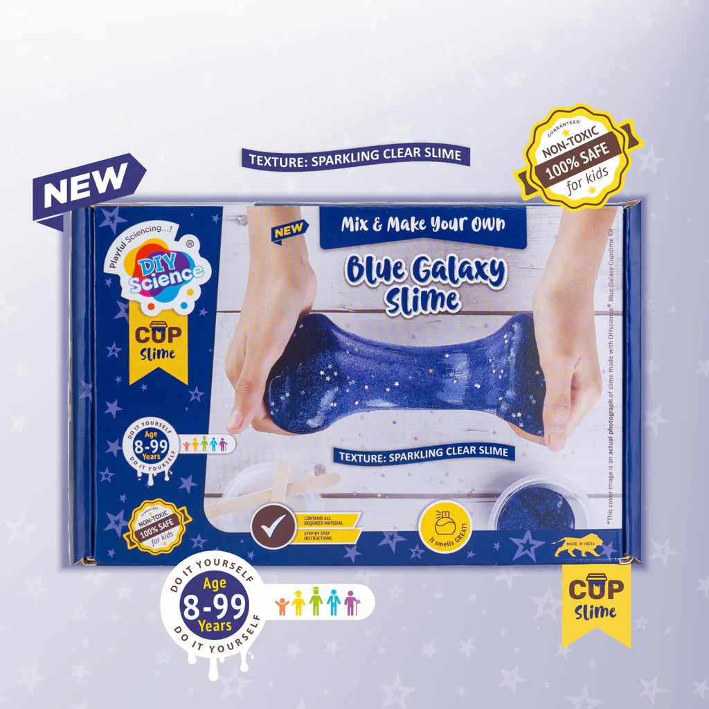 Diy Blue Galaxy Slime Kit