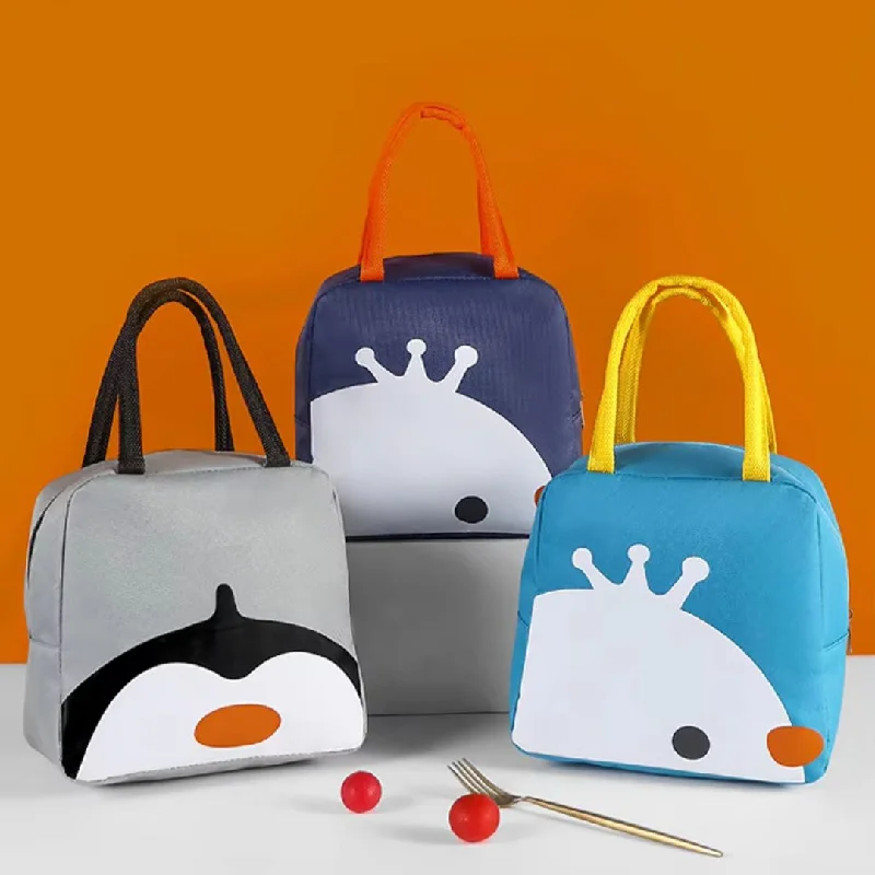 Large Capacity Cartoon Insulated Lunch Bag 1 pc