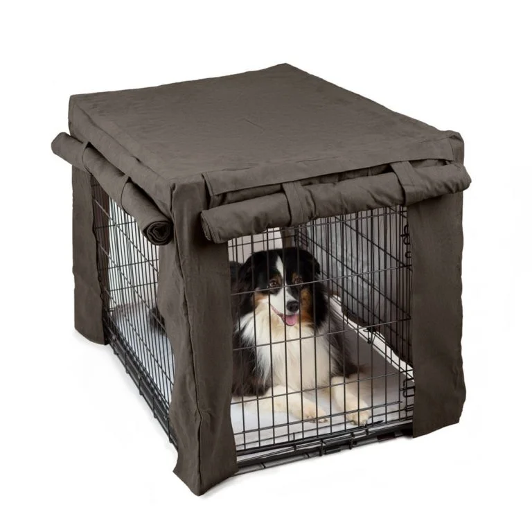 Cabana Dog Crate Cover Anthracite