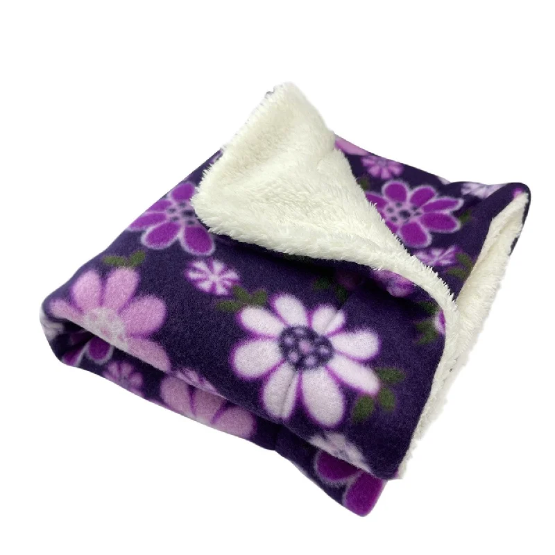 Midnight Garden Fleece Dog Blanket