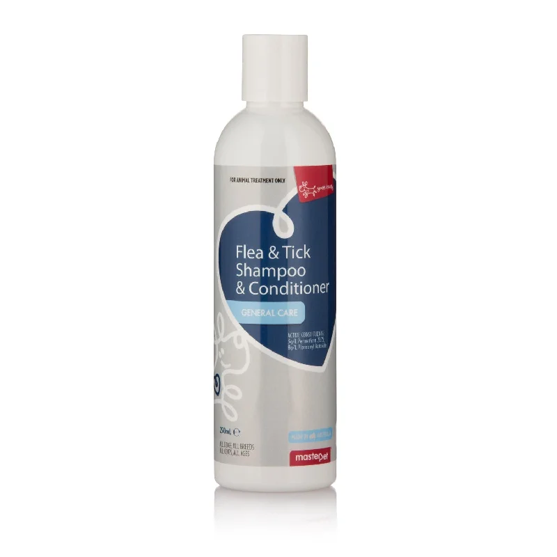 Yours Droolly Flea and Tick Shampoo and Conditioner 250ml