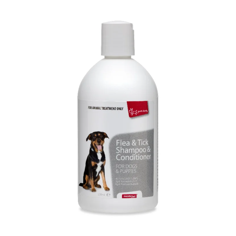 Yours Droolly Flea and Tick Shampoo and Conditioner 500ml