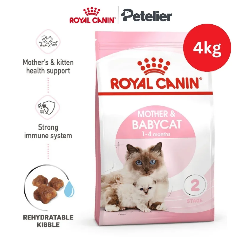 Royal Canin Mother & Babycat 4kg Dry Cat Food - Feline Health Nutrition