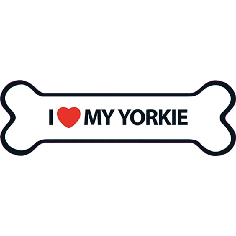 I Love My Yorkie Magnet